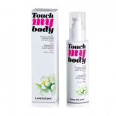 Силиконовый лубрикант 2-в-1 Touch My Body с ароматом моной - 100 мл. - Love to Love - купить с доставкой в Невинномысске