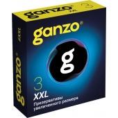 Презервативы увеличенного размера Ganzo XXL - 3 шт. - Ganzo - купить с доставкой в Невинномысске