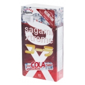 Ароматизированные презервативы Sagami Xtreme COLA - 10 шт. - Sagami - купить с доставкой в Невинномысске