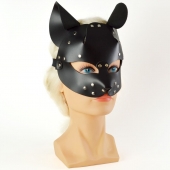 Черная кржаная маска Pussy - Sitabella - купить с доставкой в Невинномысске