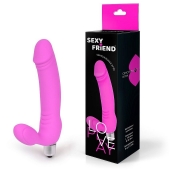 Розовый безремневой страпон Sexy Friend - 1137 - купить с доставкой в Невинномысске