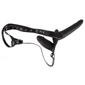 Женский страпон с вагинальной пробкой - 15 см. - Orion - купить с доставкой в Невинномысске