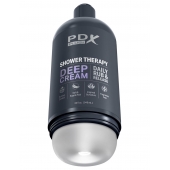 Мастурбатор в бутылке Shower Therapy Deep Cream - Pipedream - в Невинномысске купить с доставкой