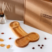 Деревянное блюдо для подачи в форме члена (32,5 х 20 х 1,7 см) - Сима-Ленд - купить с доставкой в Невинномысске