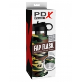 Мастурбатор в камуфляжной колбе Fap Flask - Pipedream - в Невинномысске купить с доставкой