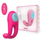 Розовое виброкольцо с пультом ДУ - I-MOON - в Невинномысске купить с доставкой