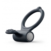 Черное эрекционное кольцо Power Clit - Dorcel - в Невинномысске купить с доставкой