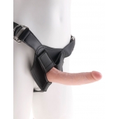 Страпон на виниловых трусиках Strap-on Harness Cock - 17,8 см. - Pipedream - купить с доставкой в Невинномысске