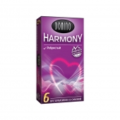 Презервативы с рёбрышками Domino Harmony - 6 шт. - Domino - купить с доставкой в Невинномысске