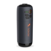 Черный вибромастурбатор Back To The Future - Rends - в Невинномысске купить с доставкой