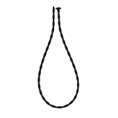 Черный уретральный массажер Glide Extra Small - 30 см. - Lola Games - купить с доставкой в Невинномысске