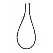 Черный уретральный массажер Glide Medium - 30 см. - Lola Games - купить с доставкой в Невинномысске