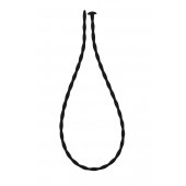 Черный уретральный массажер Glide Small - 30 см. - Lola Games - купить с доставкой в Невинномысске