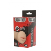 Нежный мастурбатор-ротик REALSTUFF 5INCH MASTURBATOR BJ - Dream Toys - в Невинномысске купить с доставкой