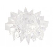 Прозрачное гелевое эрекционное кольцо-солнце - Toyfa Basic - в Невинномысске купить с доставкой