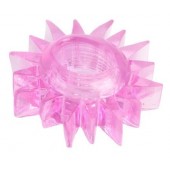 Розовое эрекционное кольцо - Toyfa Basic - в Невинномысске купить с доставкой