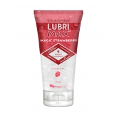 Интимный гель-смазка на водной основе Lubrimax Magic Strawberry - 75 мл. - ИнтелБИО - купить с доставкой в Невинномысске