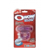 Фиолетовое эрекционное виброкольцо OWOW PURPLE - Screaming O - в Невинномысске купить с доставкой