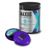 Гладкие презервативы Maxus G spot с двойной спиралью - 15 шт. - Maxus - купить с доставкой в Невинномысске