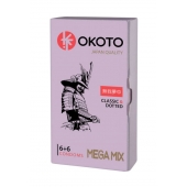 Презервативы OKOTO Mega Mix - 12 шт. - Sitabella - купить с доставкой в Невинномысске