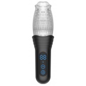 Автоматический мастурбатор Oral Sex Masturbator с функциями ротации, вибрации и фрикций - Secwell - в Невинномысске купить с доставкой