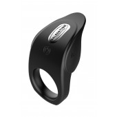 Черное эрекционное виброкольцо Vibro Lust Ring - MALESATION - в Невинномысске купить с доставкой