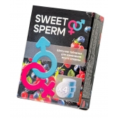 Шипучие таблетки для мужчин Sweet Sperm для изменения вкуса спермы (4 шт. по 0,5 гр.) - Капиталпродукт - купить с доставкой в Невинномысске