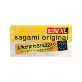 Презервативы увеличенного размера Sagami Original 0.02 XL-size - 12 шт. - Sagami - купить с доставкой в Невинномысске