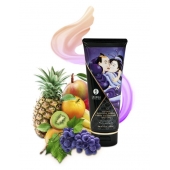 Массажный крем для тела с ароматом экзотических фруктов Exotic fruits - 200 мл. - Shunga - купить с доставкой в Невинномысске