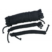Чёрные хлопковые верёвки для бондажа - Orion - купить с доставкой в Невинномысске