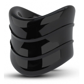 Черное эрекционное кольцо на мошонку Beef Ball Stretcher Snug X Long - Blush Novelties - в Невинномысске купить с доставкой