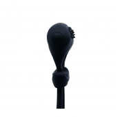 Чёрное лассо на пенис с вибрацией - Baile - в Невинномысске купить с доставкой