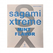 Презерватив Sagami Xtreme Mint с ароматом мяты - 1 шт. - Sagami - купить с доставкой в Невинномысске