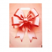 Пакет с принтом в виде банта с вырубной ручкой (30х40 см) - Сима-Ленд - купить с доставкой в Невинномысске