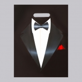 Пакет «Смокинг» полиэтиленовый с вырубной ручкой (30х40 см) - UPAK LAND - купить с доставкой в Невинномысске