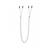 Зажимы на соски «Вилки» на цепочке - Pecado - купить с доставкой в Невинномысске