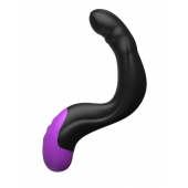 Черно-фиолетовый вибромассажёр простаты Hyper-Pulse P-Spot Massager - Pipedream - в Невинномысске купить с доставкой