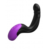 Черно-фиолетовый вибромассажёр простаты Hyper-Pulse P-Spot Massager - Pipedream - в Невинномысске купить с доставкой