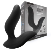 Черный вибромассажер простаты 3,5’’ Curve P-spot Massager - 12 см. - Erokay - в Невинномысске купить с доставкой