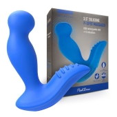 Синий вибромассажер простаты 3,5’’ P-spot Massager - 12,5 см. - Erokay - в Невинномысске купить с доставкой