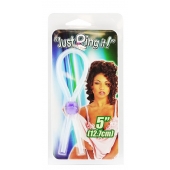 Прозрачное лассо с фиолетовой бусиной SILICONE COCK RING WITH BEAD LAVENDER - NMC - в Невинномысске купить с доставкой