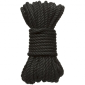 Черная верёвка для связывания и фиксации Bind Tie - 9,14 м. - Doc Johnson - купить с доставкой в Невинномысске