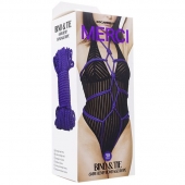 Фиолетовая верёвка для связывания и фиксации Bind Tie - 15,24 м. - Doc Johnson - купить с доставкой в Невинномысске