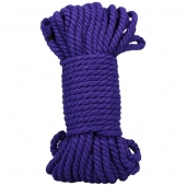 Фиолетовая верёвка для связывания и фиксации Bind Tie - 15,24 м. - Doc Johnson - купить с доставкой в Невинномысске