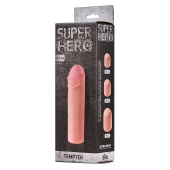 Фаллоудлинитель SUPER HERO Tempter - 16 см. - Lola Games - в Невинномысске купить с доставкой