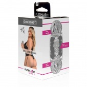 Прозрачный двусторонний мастурбатор Fleshlight Quickshot Mia Malkova - Fleshlight - в Невинномысске купить с доставкой