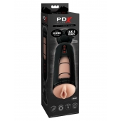 Мастурбатор-вагина с вибрацией Vibrating Mega Milker - Pipedream - в Невинномысске купить с доставкой