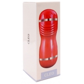 Двусторонний мастурбатор в колбе Cleo - вагина и ротик - Boys of Toys - в Невинномысске купить с доставкой