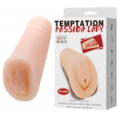 Телесный тугой мастурбатор-вагина Passion Lady - Baile - в Невинномысске купить с доставкой