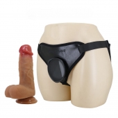 Страпон с универсальным поясом Fogg - 17,5 см. - Baile - купить с доставкой в Невинномысске